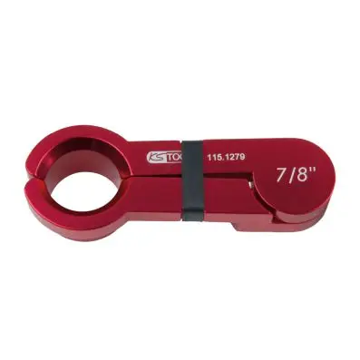 Unlocking ring, red, 7/8" 