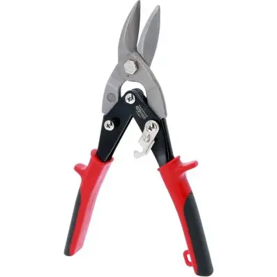 Tin snips sheet metal shear, self openin g, left handed cut 