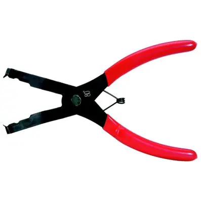 Trim clip pliers, 80° offset, 200mm 