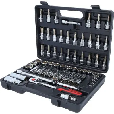 3/8" CHROMEplus Socket set, 61 pcs 