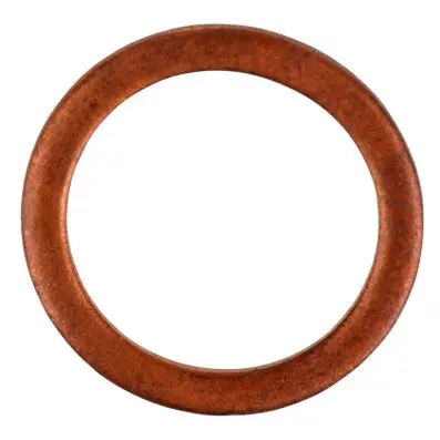 Copper washer, external-Ø 16mm, internal -Ø 12mm, pack of 25 