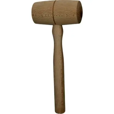 Wooden mallet, 300g 