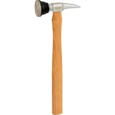 Panel beater's serrated hammer, round/ti p 