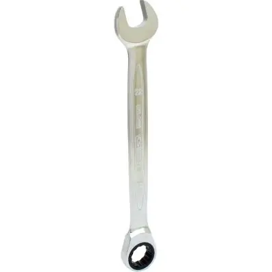 GEARplus Combination ratchet spanner, 22 mm 