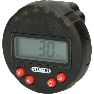 Digital rotation protractor with magnet, Ø 55.0 mm 