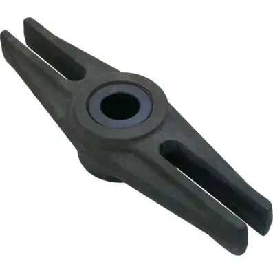 Cross member with threaded ring 