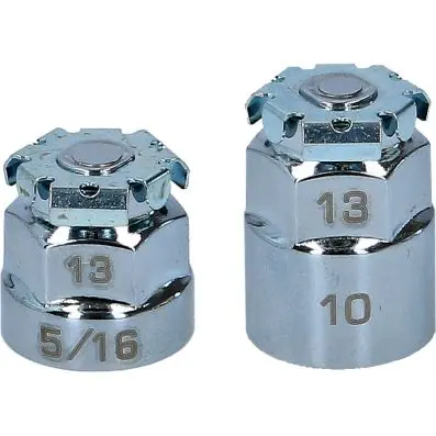 GEARplus bit adaptor set, 2 pcs, 5/16"+1 0mm 