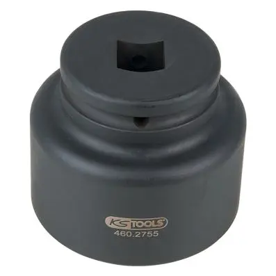 3/4" axle nut socket, 8 point, short, 70 mm 