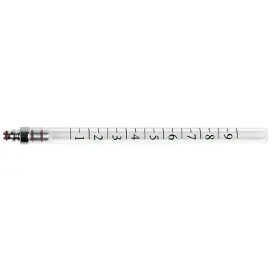 Plastic pipe with adapter, 165 mm 
