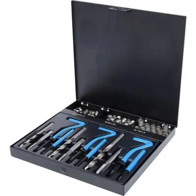 Stainless steel thread repair set M6-M10 , 87 pcs 