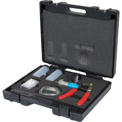 Pressure and vacuum pump set, 7-piece 