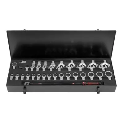 14x18mm ERGOTORQUE®precision torque wren ch toolkit with retangular tool holder 6 