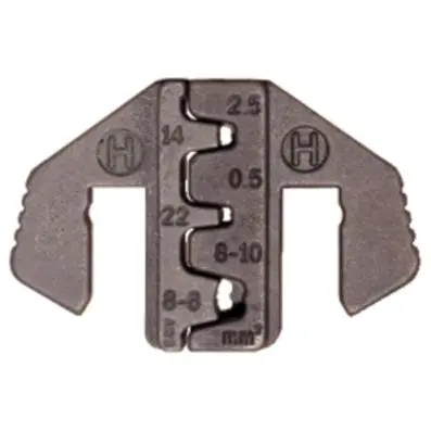 Crimp head for non-insulated terminals 