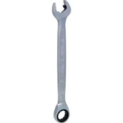 DUO GEARplus combination spanner set wit h ratchet mechanism in ring and open jaw 