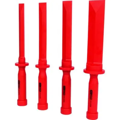 Glass fibre chisel set, 4 pcs, 19-38mm 