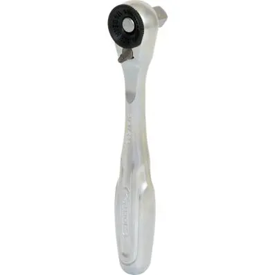 1/4" Bit ratchet reversible with adaptor for sockets 