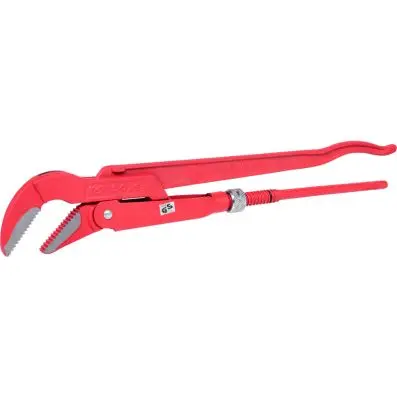 Pipe wrench 45° angled, 2" 