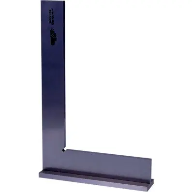 Square with stock DIN 875/0, 250mm 