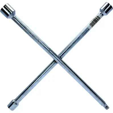 Wheel spanner for passenger cars, 1/2"x1 7x19x22mm 