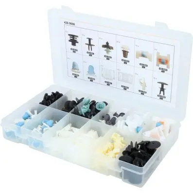 Trim Clips Assortment-Audi, 160 pcs 