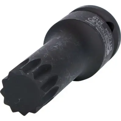 1/2" Impact bit socket for spline( XZN) screws, 75mm, M18 
