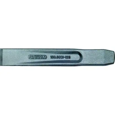 Flat chisel, oval, 100x19mm, silver 