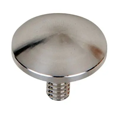 Aluminium head, curved 