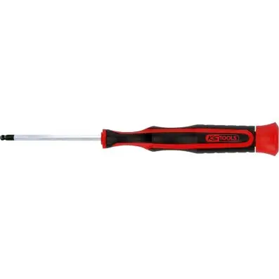 ESD precision mechanics screwdriver for hexagon socket - with ball head, 5/64” 