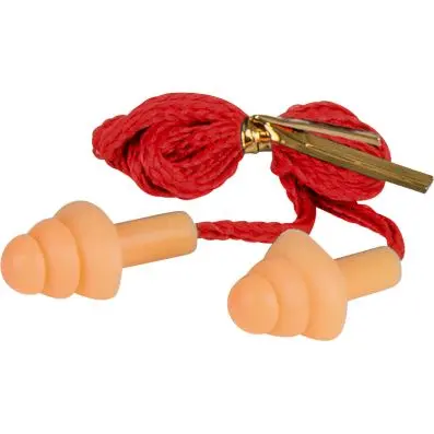 Ear plugs PU, with cord and mushroom hea d 