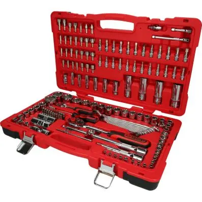 1/4"+1/2" CHROMEplus Socket set, 111 pcs 