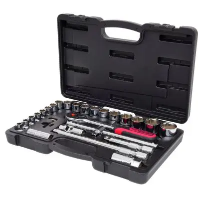 1/2" CHROMEplus Socket set, 28 pcs 