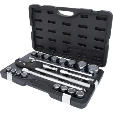 3/4" Socket set, 21 pcs 