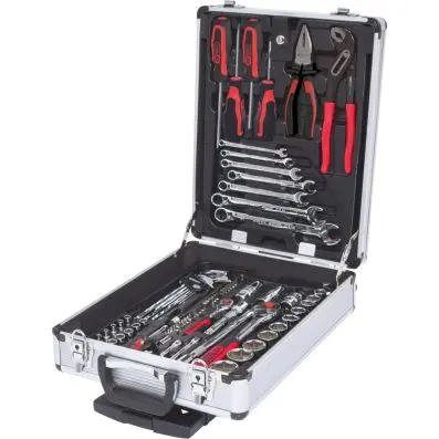 1/4"+1/2" CHROMEplus Tool kit, 90 pcs 