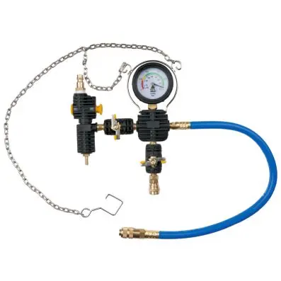 Cooling system vacuum filling unit / man ometer to 76cm 