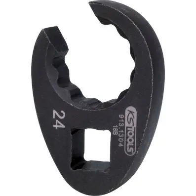 1/2" 12 point crawfoot wrench, 24mm 