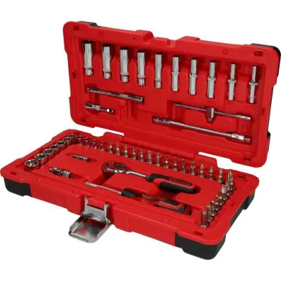 1/4" CHROMEplus Socket set, 52 pcs 
