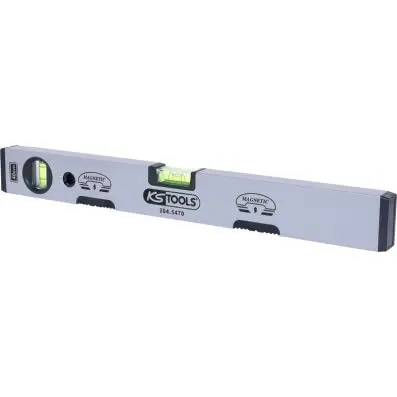 Aluminium profile spirit level,magnetic, 400mm 