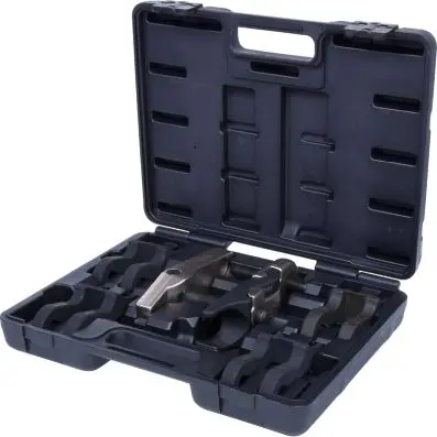 Universal ball joint remover set with ch angeable forks, 7 pcs 