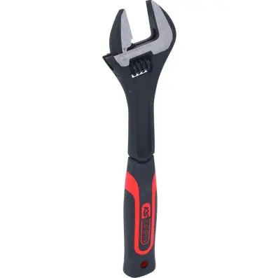 Adjustable spanner with dual component c omfort grip handle 17/16'' 