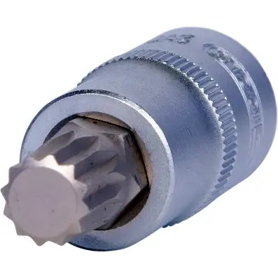1/2" Bit socket spline (XZN), M12, 55 mm 