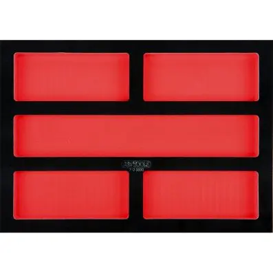 SCS Uni inlay, empty, 1/1 system insert 