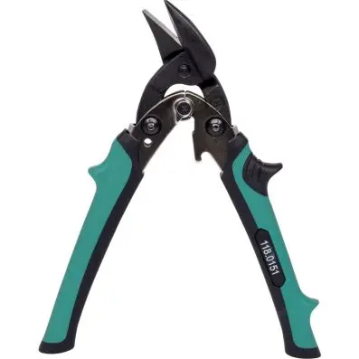 Mini metal shears, right handed cut 
