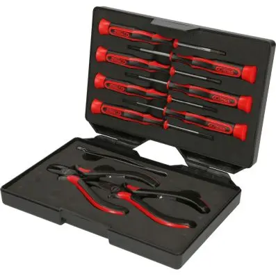 Precision tool set, 10 pcs 