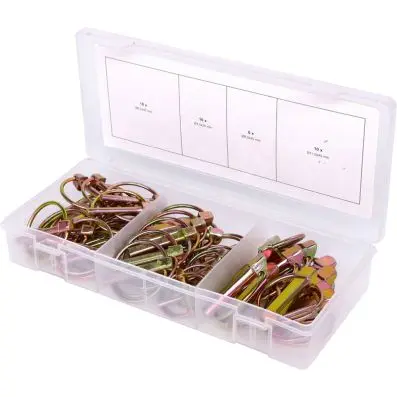 Lynch pins assortment, 50 pcs 