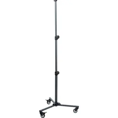 Extending tripod for work lights with ca stors 