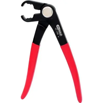 Fuel pipe pliers, offset, 220mm 
