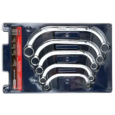 CHROMEplus Starter and block spanner set , 5 pcs 