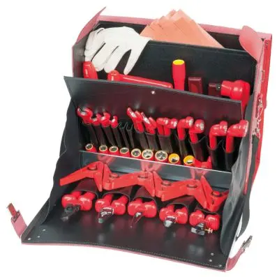 Professional electricians tool set, 55 p cs 