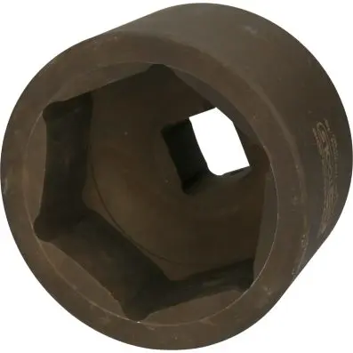 1.1/2" hexagon impact socket, 105 mm, sh ort 