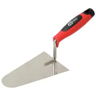 Stainless steel plastering trowel, round , 200mm 